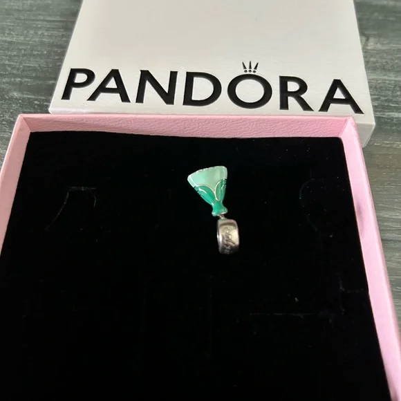 Authentic Pandora Ariel’s Sea Foam Green Dress Little Mermaid. - Picture 2 of 3